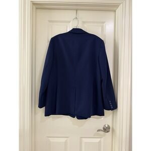 worthington women blue blazer size XL